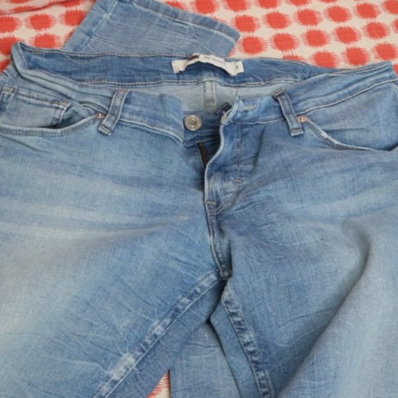 LEVIS  STRAUSS 524 SKINNY Size 9  Faded 29 Waist 32 Length women Jeans  Stretch - Picture 14 of 16